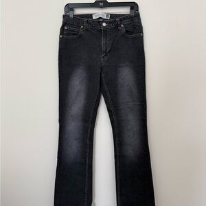 GAP Women’s Black/Dark Blue Boot Cut Jeans with Classic Style 6R